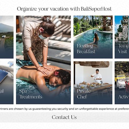 Villa Dua Baskom By Balisuperhost Убуд Екстериор снимка